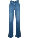 Lois Jeans Malena 5-pocket Straight-leg Jeans In Blue
