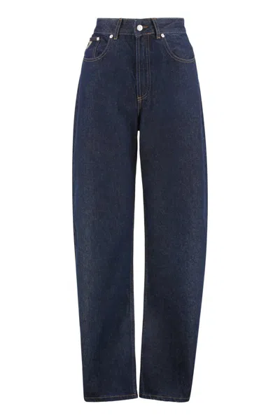 Lois Jeans Hera Straight Leg Jeans In Blue