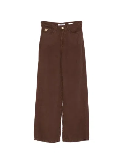 Lois Jeans High-waisted Trousers In Multi