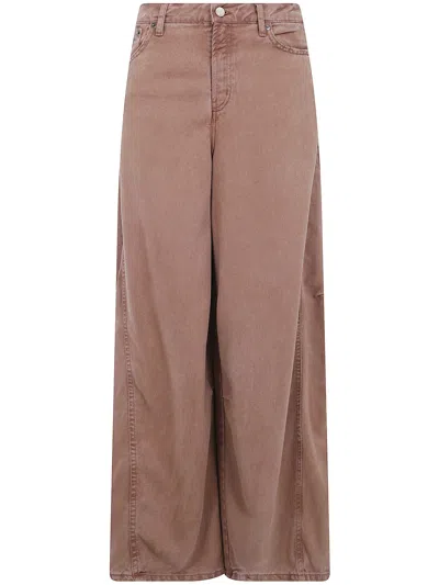Lois Jeans Aerea Wide-leg Jeans In Brown