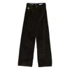Lois Jeans Corduroy Patch-pocket Trousers In Black