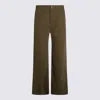 Lois Jeans Milatary Denim Cotton Jeans In Green