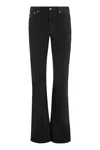 Lois Jeans Lindsay Boot High-rise Flared Jeans In Black
