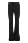 Lois Jeans Lindsay Boot High-rise Flared Jeans In Black