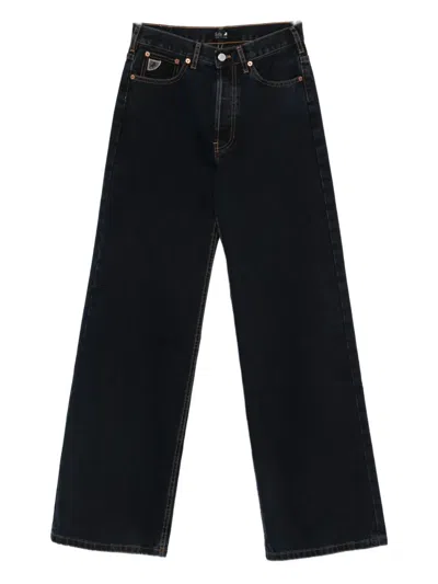 Lois Jeans Lindsay Logo Jeans In Black