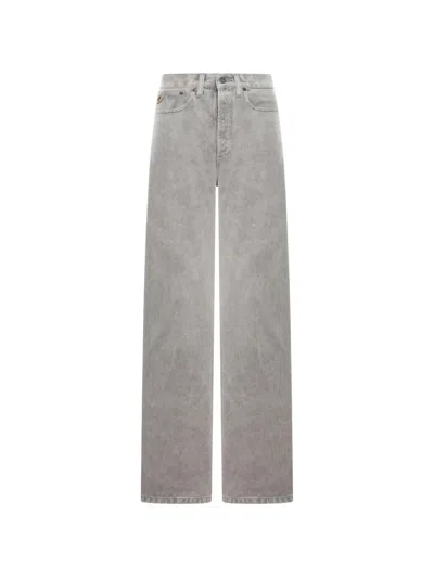 Lois Jeans Logo-patch Jeans In Gray