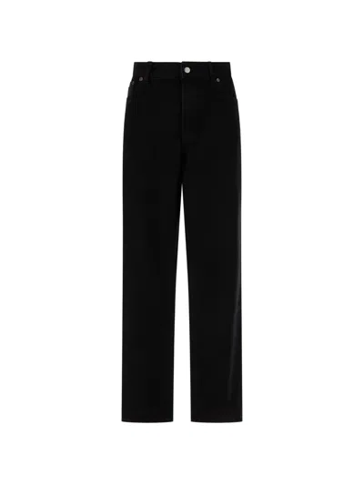Lois Jeans Logo-patch Jeans In Black