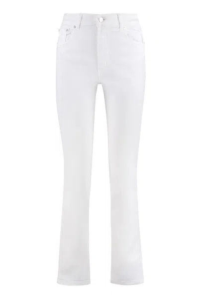 Lois Jeans Malena 5-pocket Straight-leg Jeans In White