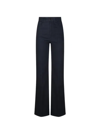 Lois Jeans Palas High-waisted Flared Jeans In Blue