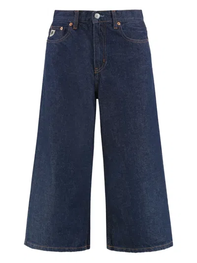 Lois Jeans Pipe Cropped Jeans In Blue