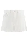 Lois Jeans Sandra-c Denim Shorts In White