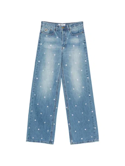 Lois Jeans Skater Loose Jeans In Blue