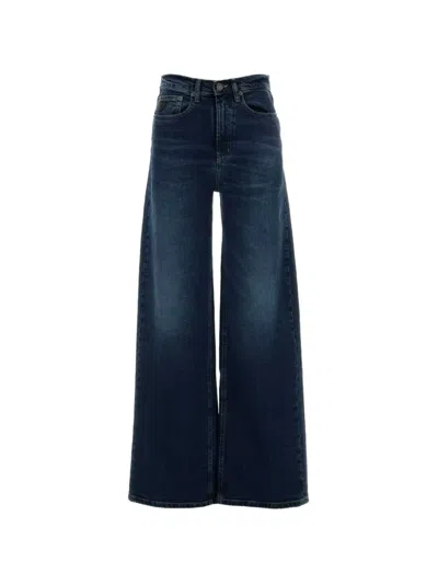 Lois Jeans Skater Wide-leg Jeans In Blue