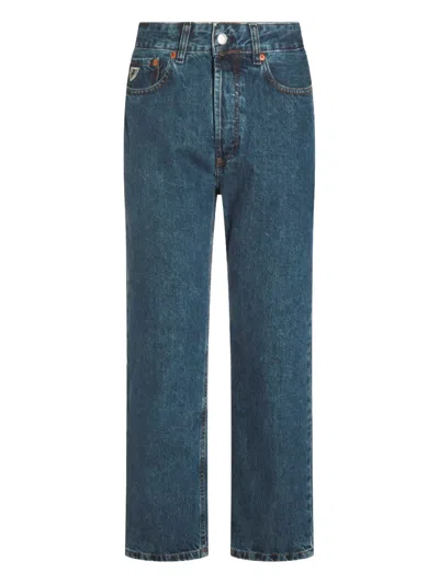 Lois Jeans Stonewash Straight-leg Jeans In Blue
