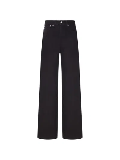 Lois Jeans Wide-leg Jeans In Black