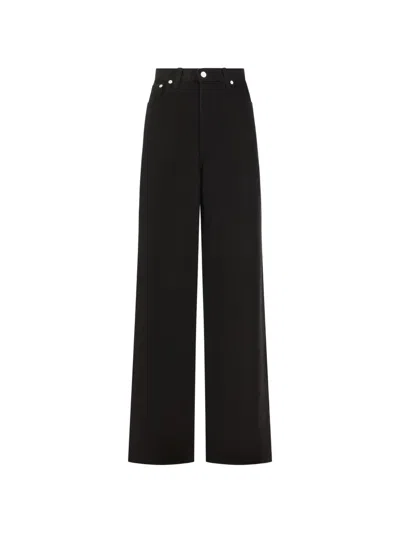 Lois Jeans Wide-leg Jeans In Black
