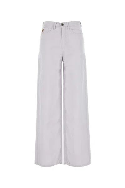 Lois Lilac Linen Wide-leg Pant In Purple