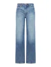 Lois Lindsay Palazzo Jeans In Blue
