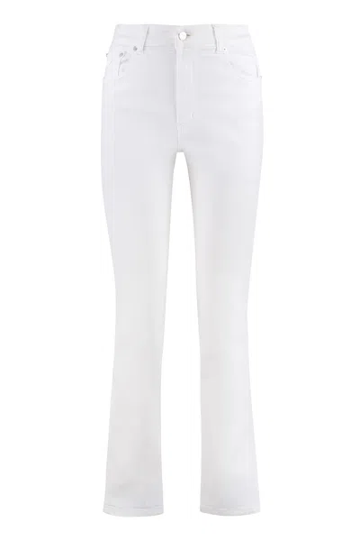 Lois Malena 5-pocket Straight-leg Jeans In White