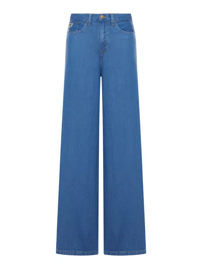 Lois Marlene Jeans In Lightweight Cotton Denim In Blue