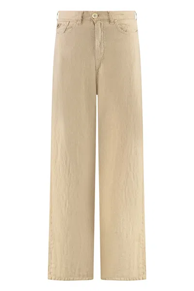 LOIS MARLENE LINEN TROUSERS