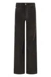 Lois Mistral Corduroy Trousers In Black