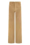 Lois Mistral Corduroy Trousers In Brown