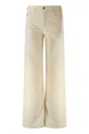 Lois Mistral Corduroy Trousers In Neutral