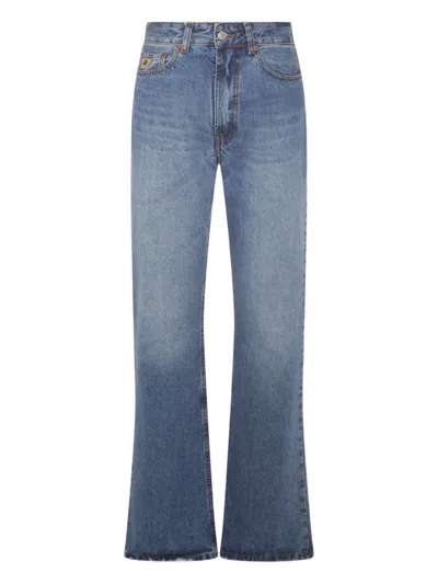 Lois Ninette Flared Jeans In Sky Blue