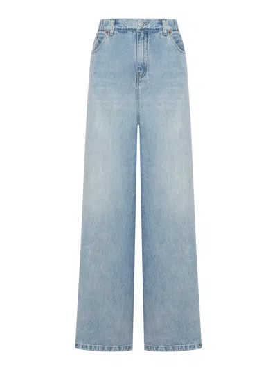 Lois Paloma Cotton Jeans In Blue