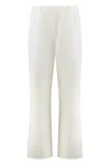 Lois Paloma Wide-leg Jeans In White