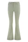 Lois Raval High-rise Flared Jeans In Gray