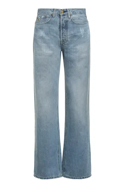 Lois Skater Loose-fit Jeans In Denim