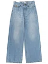 Lois Skater Loose Jeans In Blue