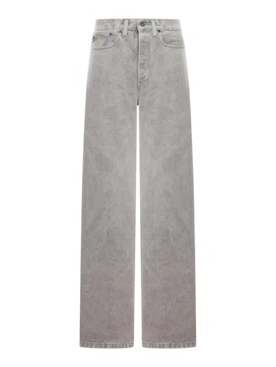 Lois Skater Loose Wide Leg Jeans In Multi