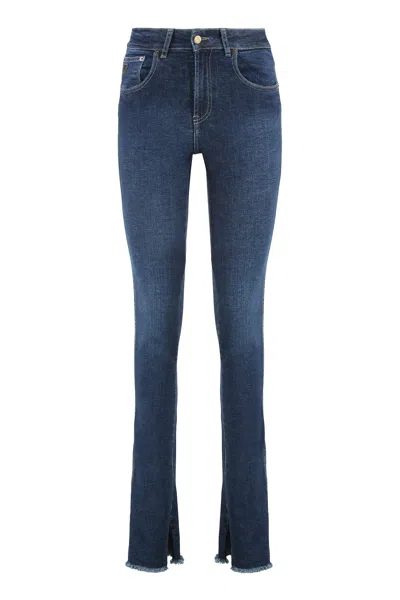 Lois Skinny Jeans With 5 Pockets Triana In Blue