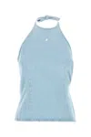 Lois Denim Addie Top In Blue