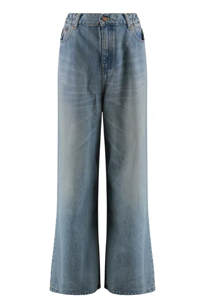 Lois Vintage Dirty Wide-leg Jeans