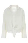 Lois White Linen Shirt In White