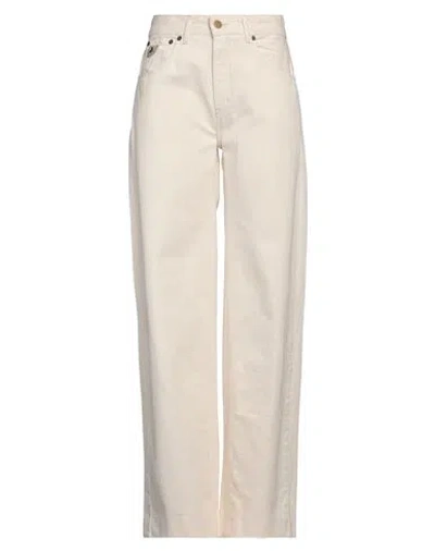 Lois Woman Jeans Beige Size 29w-32l Cotton, Organic Cotton, Recycled Cotton