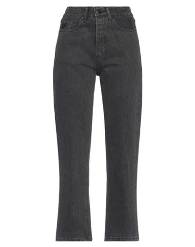 Lois Woman Jeans Black Size 29w-32l Cotton, Recycled Cotton