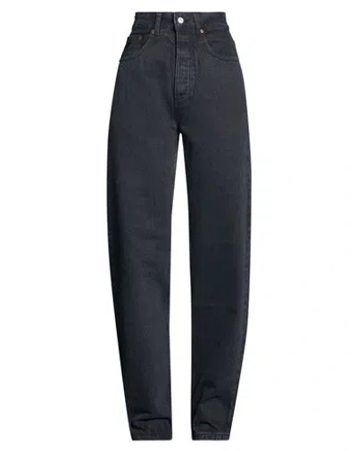 Lois Woman Jeans Black Size 33w-34l Cotton