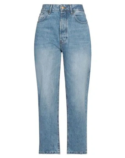 Lois Woman Jeans Blue Size 28w-32l Cotton, Recycled Cotton