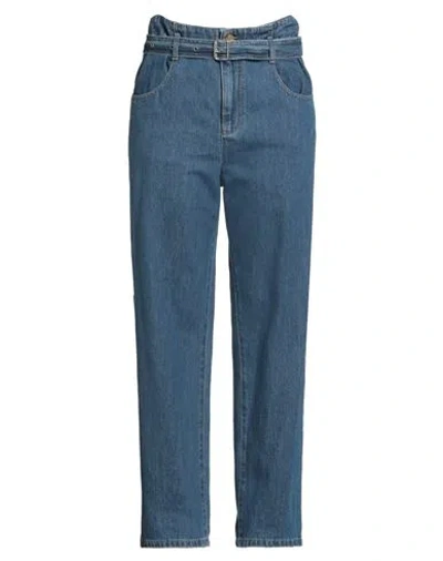 Lois Woman Jeans Blue Size Xs/s Cotton
