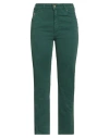 Lois Woman Jeans Green Size 29w-32l Cotton, Elastane