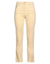 Lois Woman Jeans Pastel Yellow Size 30w-32l Cotton, Modal, Polyester, Elastane In Gray