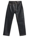 Lois Woman Pants Charcoal Size 28w-32l Polyester, Polyurethane In Gray