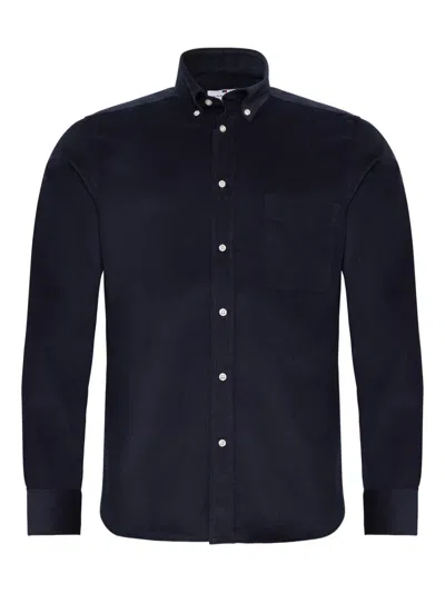 Loja Das Meias Button-fastening Corduroy Shirt In Blue