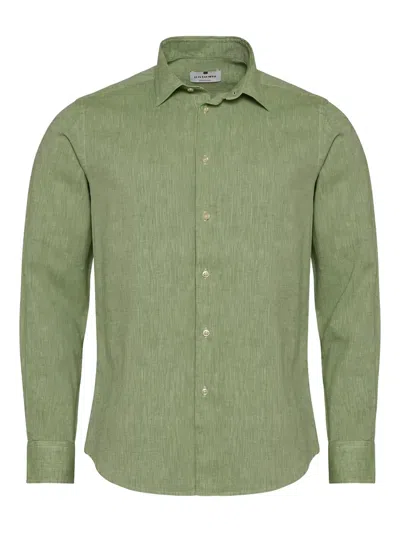 Loja Das Meias Button Shirt In Green