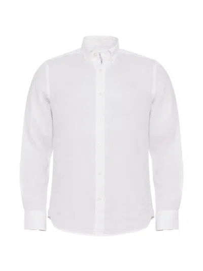 Loja Das Meias Button-down Collar Shirt In White